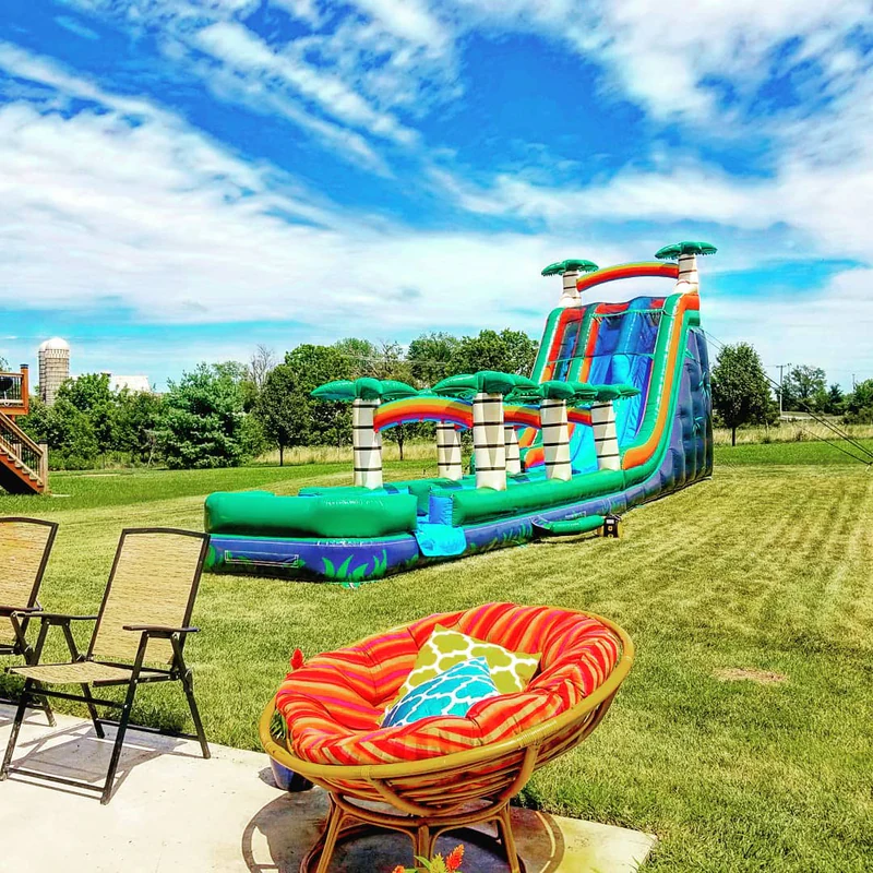 Large Inflatable Water Slides